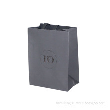 Luxury Grey Foil and Embossing Paper Bag